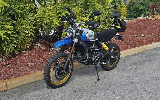 2022 DUCATI Scrambler Desert Sled Sparking Blue