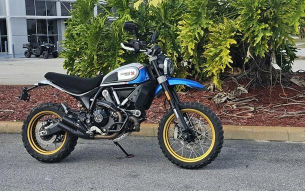 2022 DUCATI Scrambler Desert Sled Sparking Blue