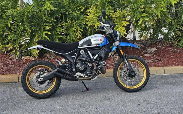 2022 DUCATI Scrambler Desert Sled Sparking Blue