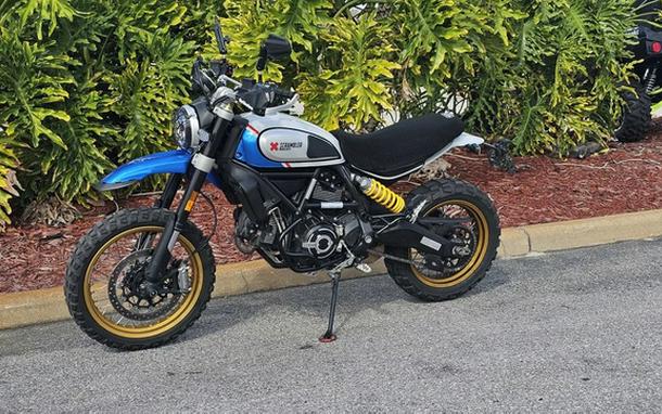 2022 DUCATI Scrambler Desert Sled Sparking Blue