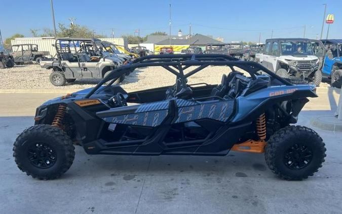 2026 Can-Am® Maverick X3 MAX DS Turbo RR Scandi Blue & Orange Crush