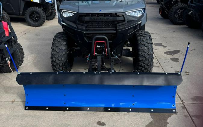 2026 Polaris RANGER XP 1000 NORTHSTAR EDITION PREMIUM STEALTH GRAY with PLOW