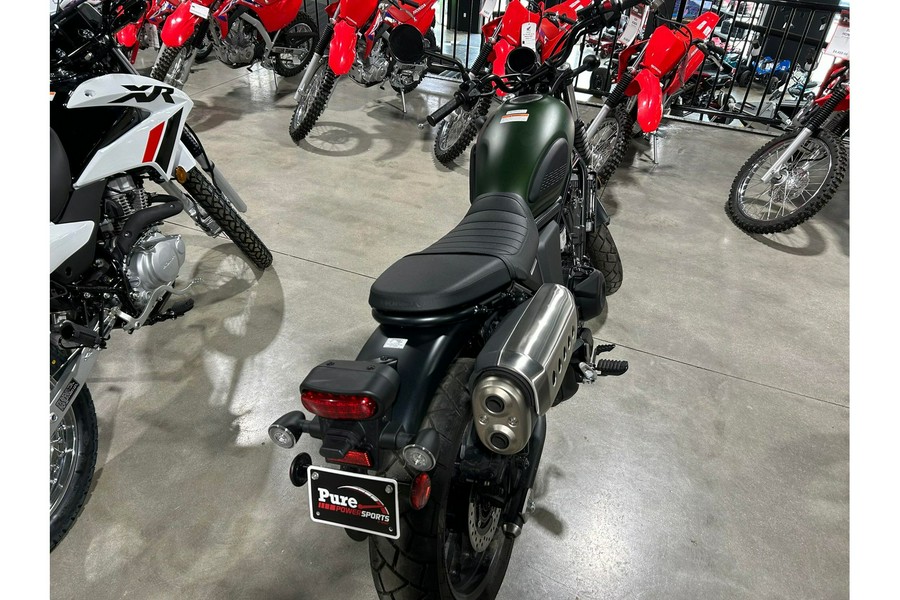 2023 Honda SCL500 - Matte Laurel Green Metallic