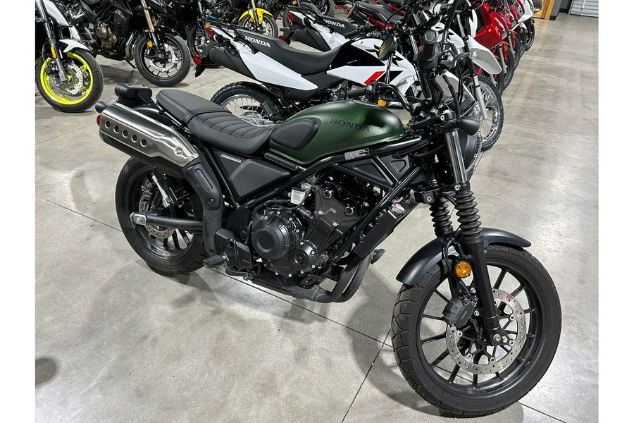 2023 Honda SCL500 - Matte Laurel Green Metallic