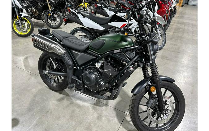 2023 Honda SCL500 - Matte Laurel Green Metallic