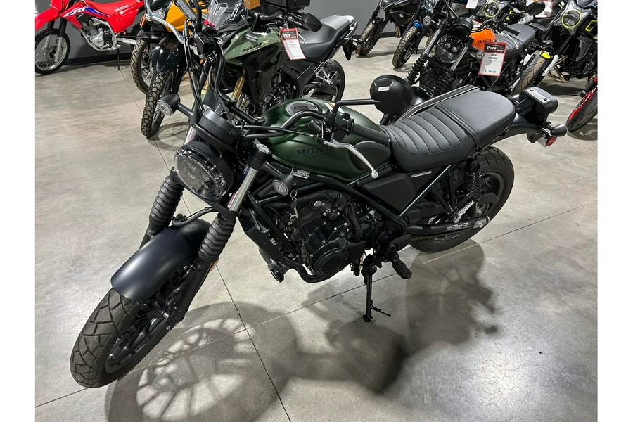 2023 Honda SCL500 - Matte Laurel Green Metallic