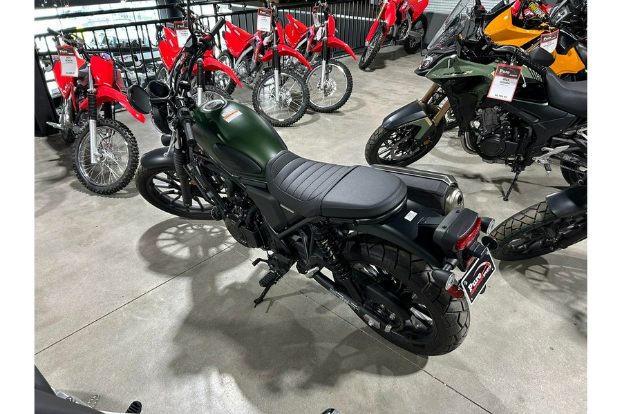 2023 Honda SCL500 - Matte Laurel Green Metallic