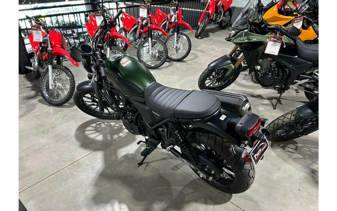 2023 Honda SCL500 - Matte Laurel Green Metallic