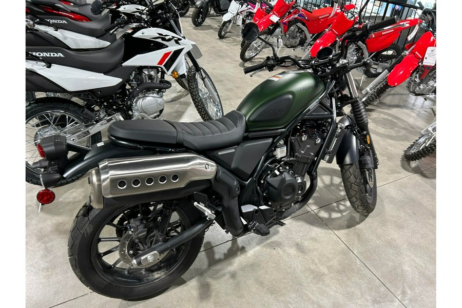 2023 Honda SCL500 - Matte Laurel Green Metallic