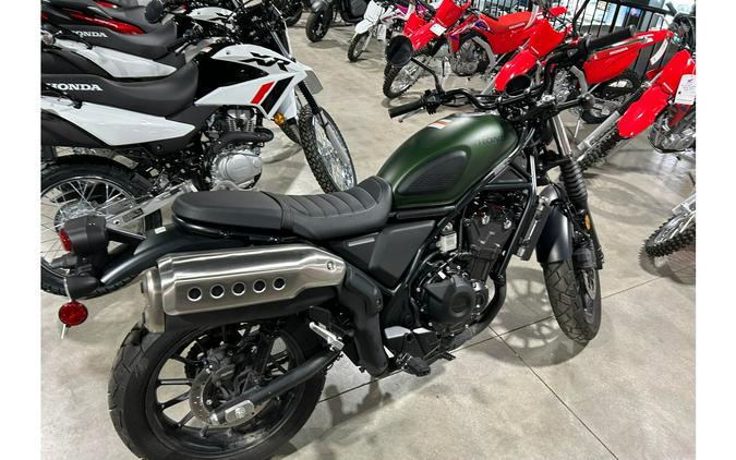 2023 Honda SCL500 - Matte Laurel Green Metallic