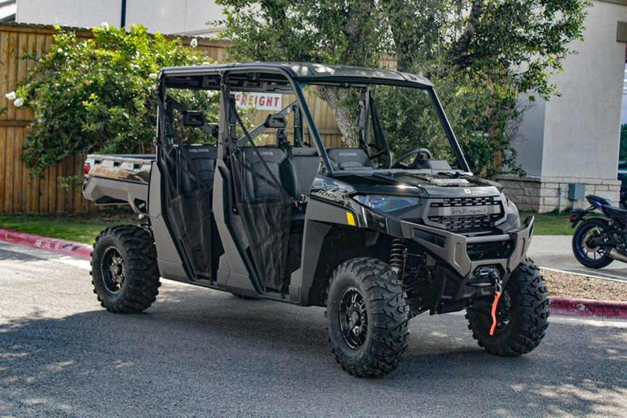 New 2025 POLARIS RANGER CREW XP 1000 PREMIUM ONYX BLACK