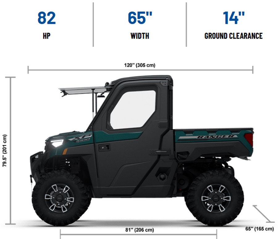 2026 Polaris RANGER XP 1000 NORTHSTAR EDITION ULTIMATE BLUE LABYRINTH