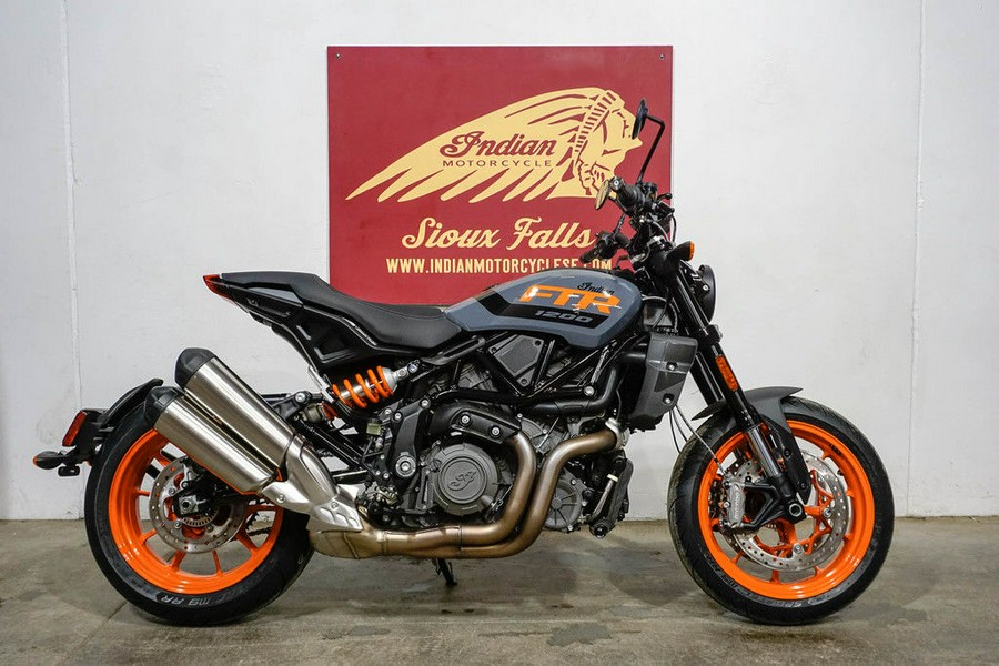2023 Indian Motorcycle® FTR Stealth Gray/Orange Burst for sale in Sioux