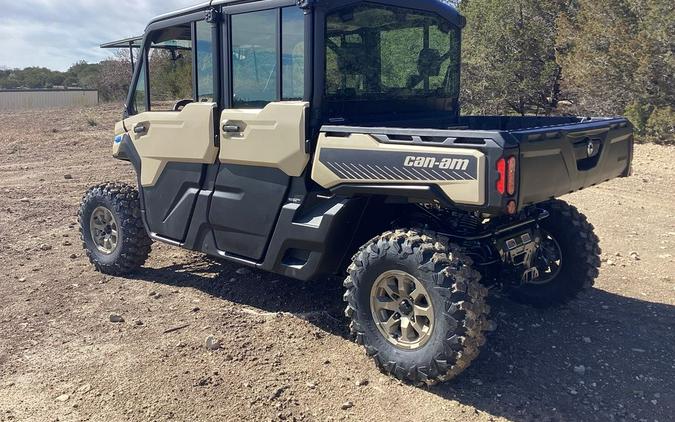 2024 Can-Am® Defender MAX Limited HD10 Desert Tan & Timeless Black