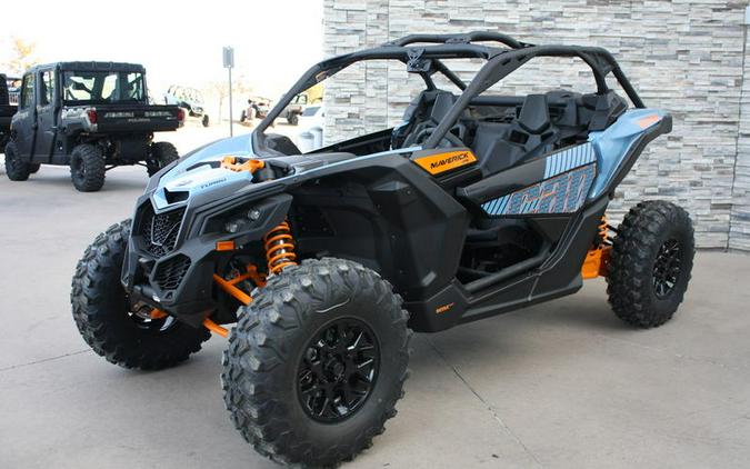 2026 Can-Am® Maverick X3 DS Turbo Scandi Blue & Orange Crush