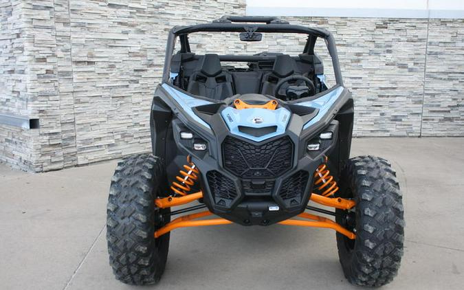 2026 Can-Am® Maverick X3 DS Turbo Scandi Blue & Orange Crush