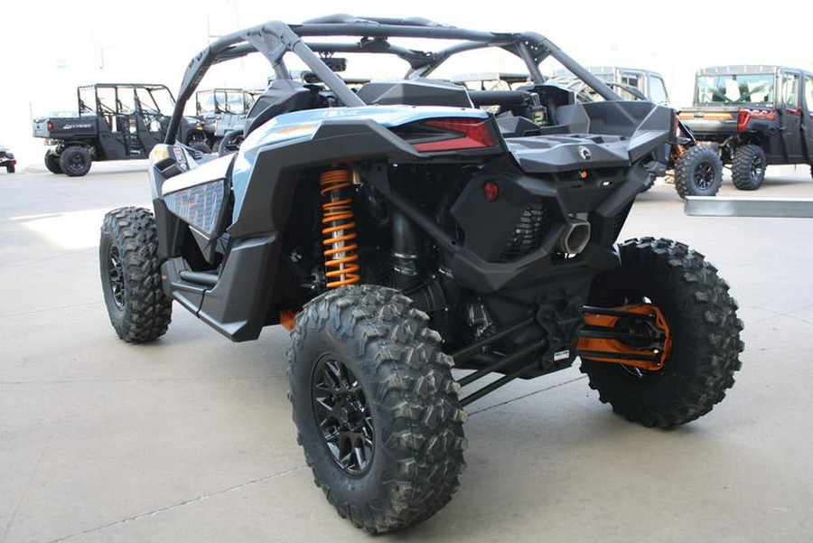 2026 Can-Am® Maverick X3 DS Turbo Scandi Blue & Orange Crush