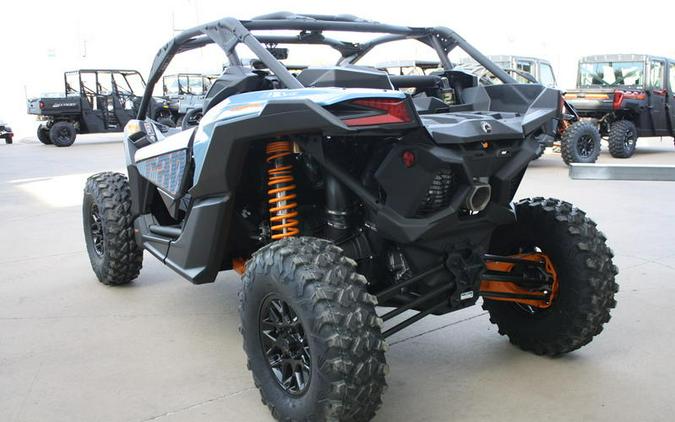 2026 Can-Am® Maverick X3 DS Turbo Scandi Blue & Orange Crush