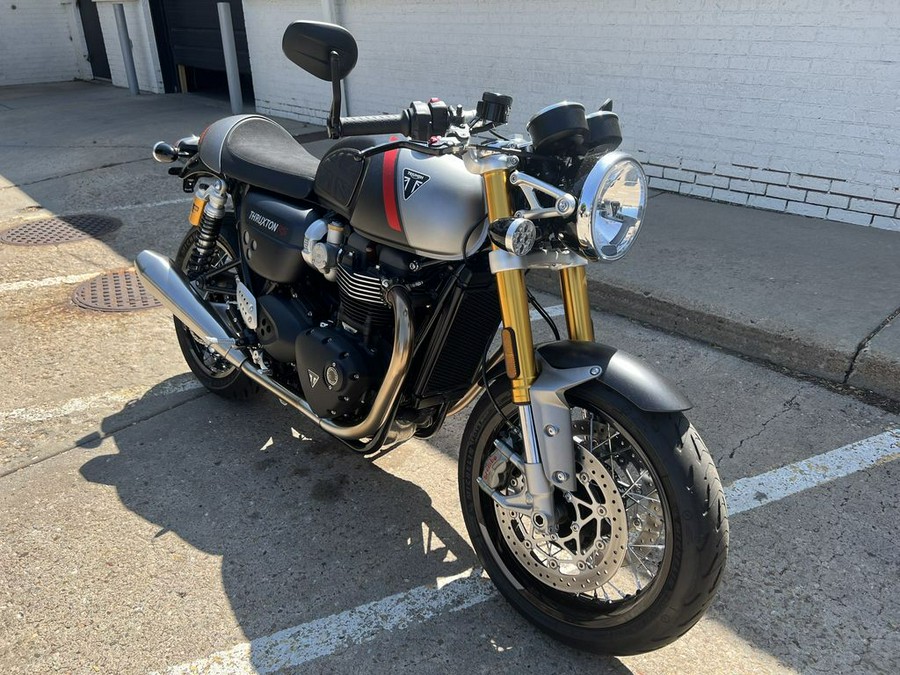 2020 Triumph Thruxton RS - Showcase Matte Storm Grey/Matte Silver Ice