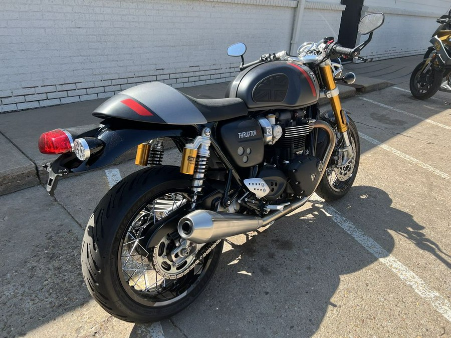 2020 Triumph Thruxton RS - Showcase Matte Storm Grey/Matte Silver Ice