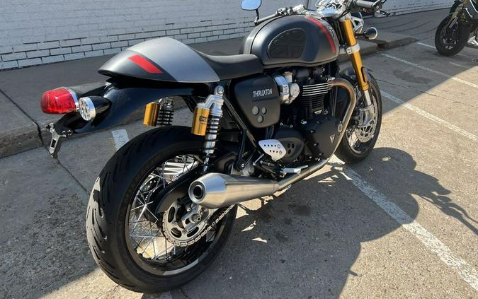 2020 Triumph Thruxton RS - Showcase Matte Storm Grey/Matte Silver Ice