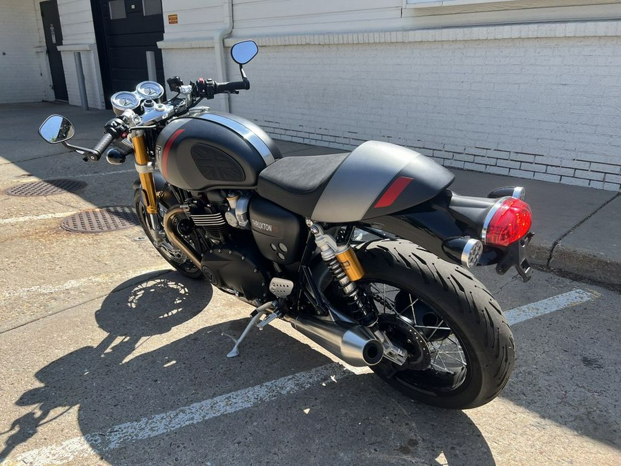 2020 Triumph Thruxton RS - Showcase Matte Storm Grey/Matte Silver Ice