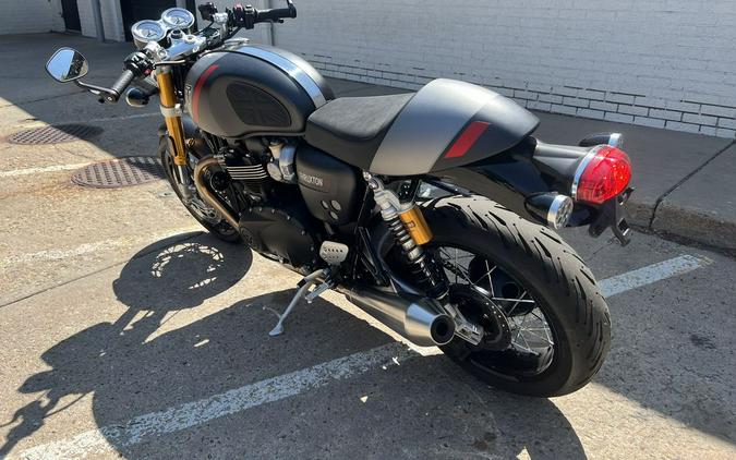 2020 Triumph Thruxton RS - Showcase Matte Storm Grey/Matte Silver Ice