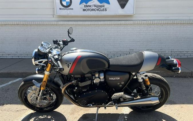 2020 Triumph Thruxton RS - Showcase Matte Storm Grey/Matte Silver Ice