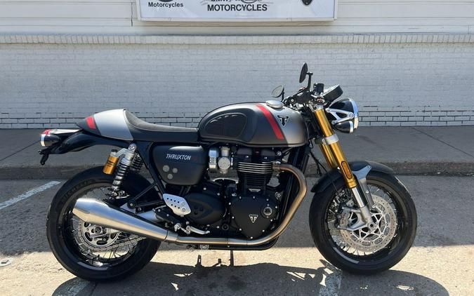 2020 Triumph Thruxton RS - Showcase Matte Storm Grey/Matte Silver Ice