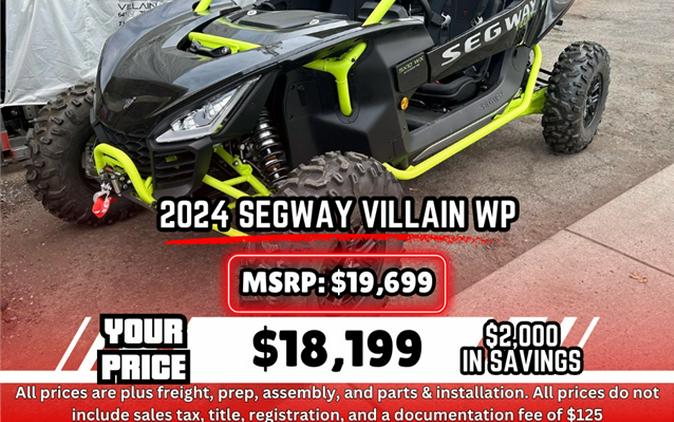 2024 Segway Powersports Villain SX10 WP