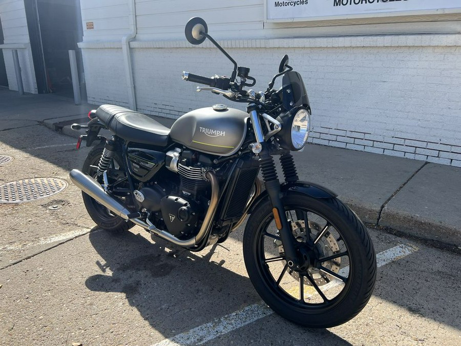 2023 Triumph Speed Twin 900 Matte Silver Ice