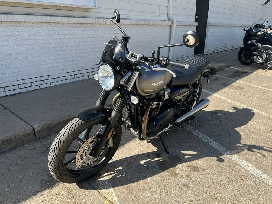 2023 Triumph Speed Twin 900 Matte Silver Ice