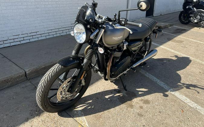 2023 Triumph Speed Twin 900 Matte Silver Ice