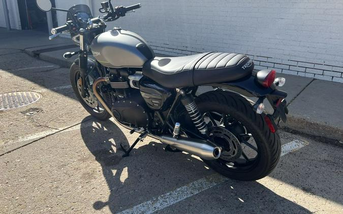 2023 Triumph Speed Twin 900 Matte Silver Ice