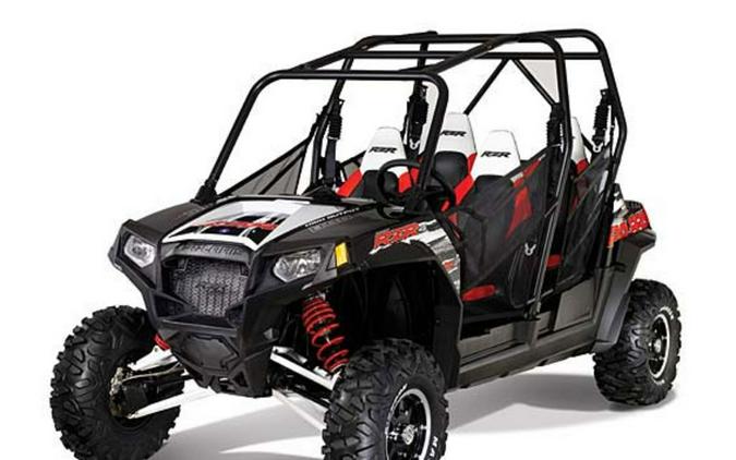 2012 Polaris® Ranger RZR® 4 800 EPS Black/White/Red RG LE