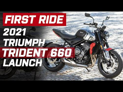 2021 Triumph Trident 660 First Ride | Triple trouble for Yamaha MT-07 & Kawasaki Z650? | Visordown