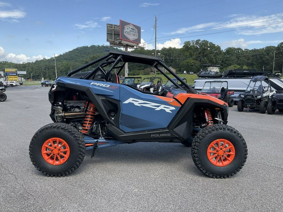 2025 Polaris RZR Pro S Ultimate Orange Burst Zenith Blue