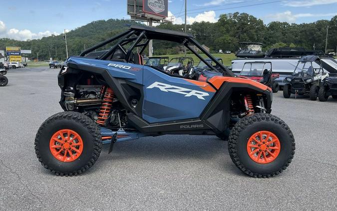 2025 Polaris RZR Pro S Ultimate Orange Burst Zenith Blue