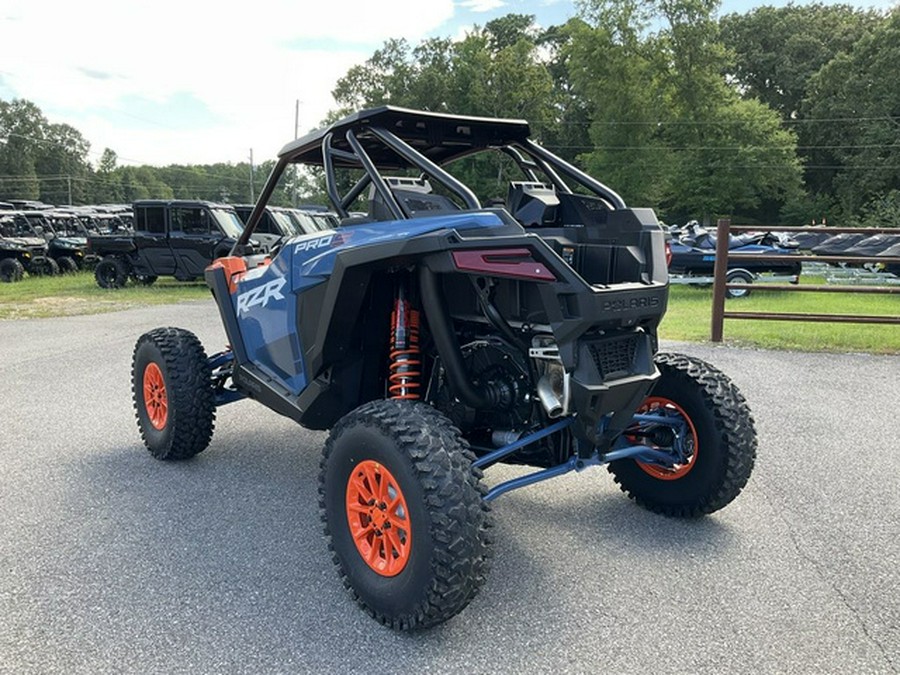 2025 Polaris RZR Pro S Ultimate Orange Burst Zenith Blue
