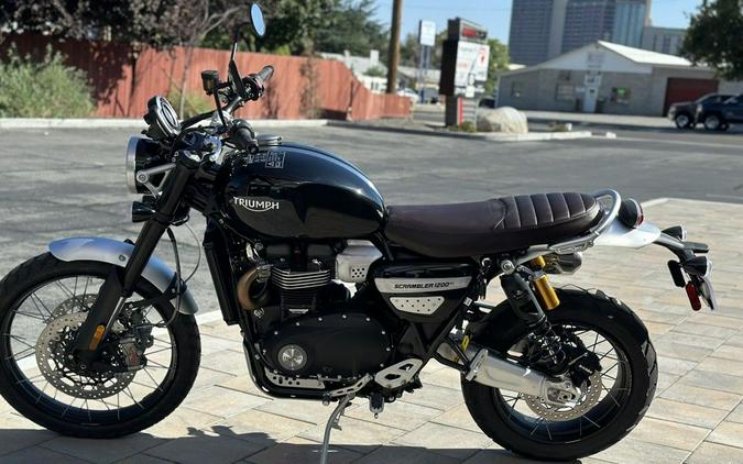 2023 Triumph Scrambler 1200 XC Sapphire Black