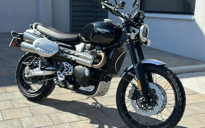 2023 Triumph Scrambler 1200 XC Sapphire Black