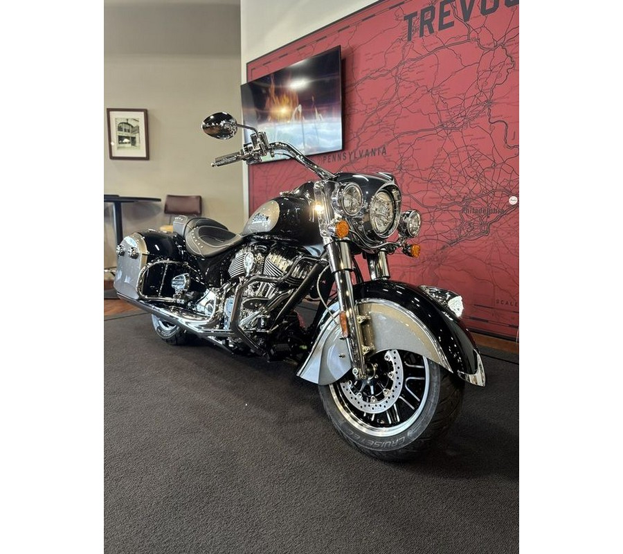 2025 Indian Motorcycle® Springfield® Black Metallic/Heavy Metallic