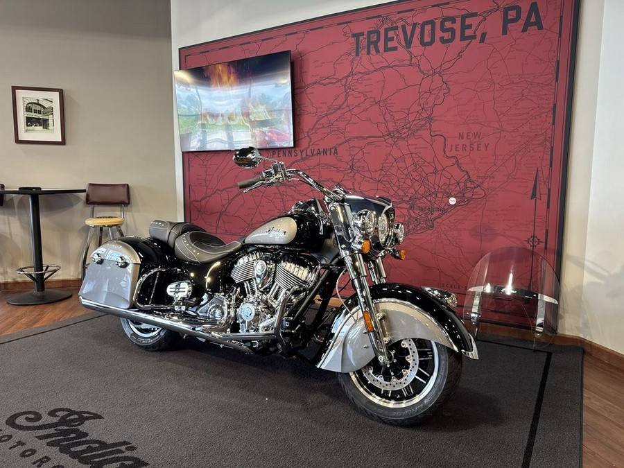 2025 Indian Motorcycle® Springfield® Black Metallic/Heavy Metallic