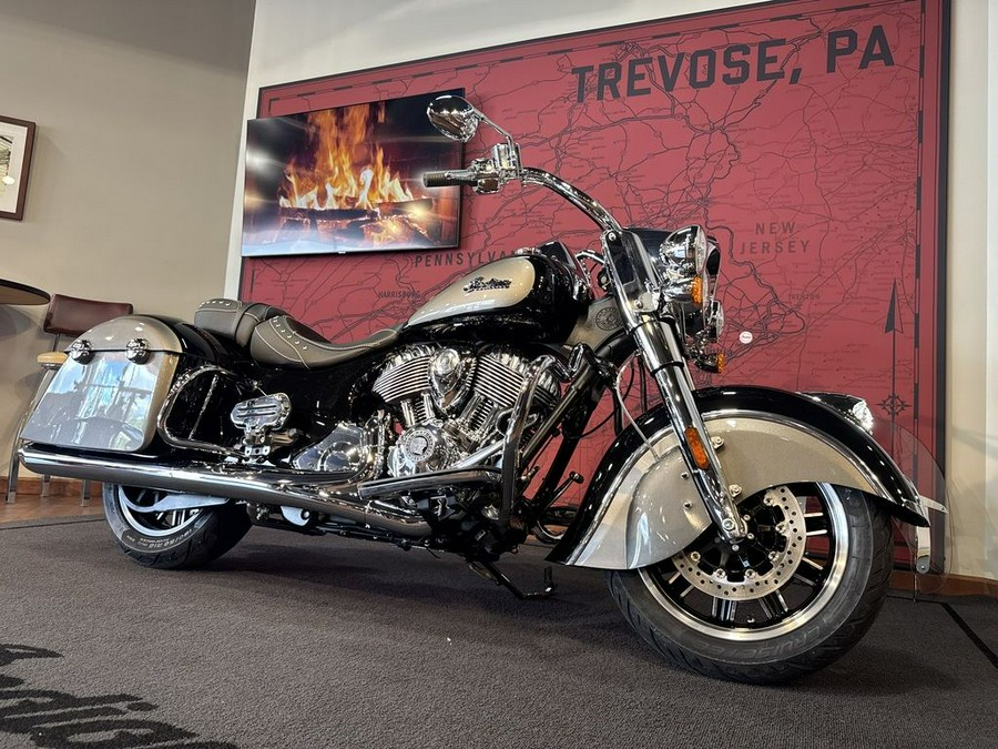 2025 Indian Motorcycle® Springfield® Black Metallic/Heavy Metallic