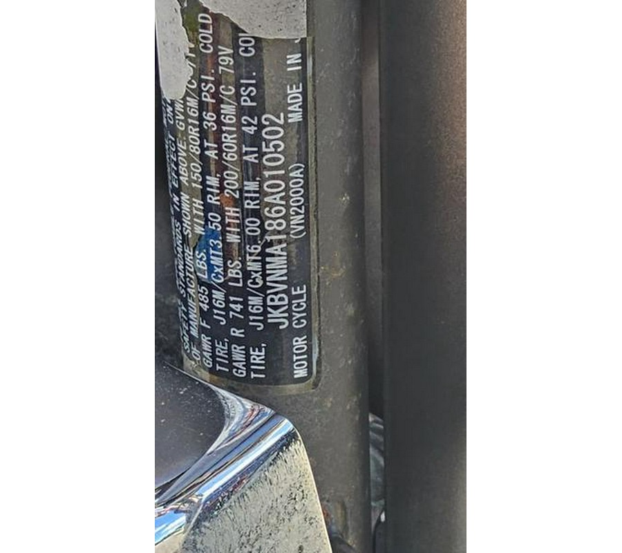 2006 Kawasaki Vulcan 2000