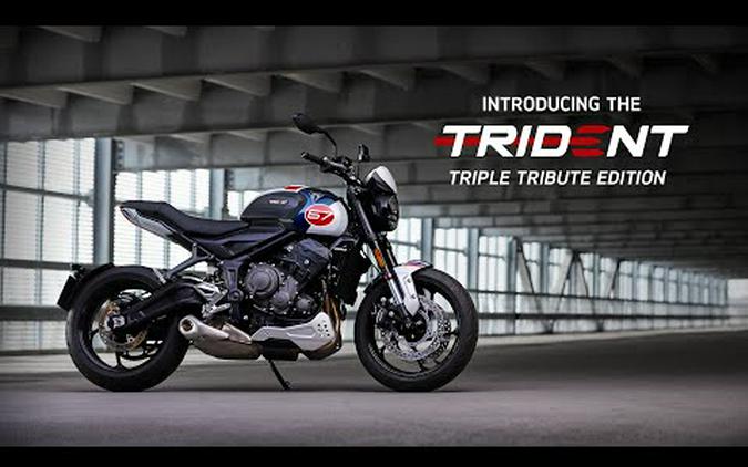 2025 Triumph Trident 660 Triple Tribute Edition