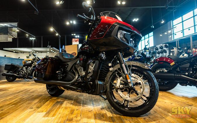 2026 Indian Motorcycle 125 CHALLENGER 125 RED W BLK CRSTL 49ST 125th Anniversary Edition