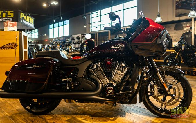 2026 Indian Motorcycle 125 CHALLENGER 125 RED W BLK CRSTL 49ST 125th Anniversary Edition