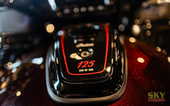 2026 Indian Motorcycle 125 CHALLENGER 125 RED W BLK CRSTL 49ST 125th Anniversary Edition