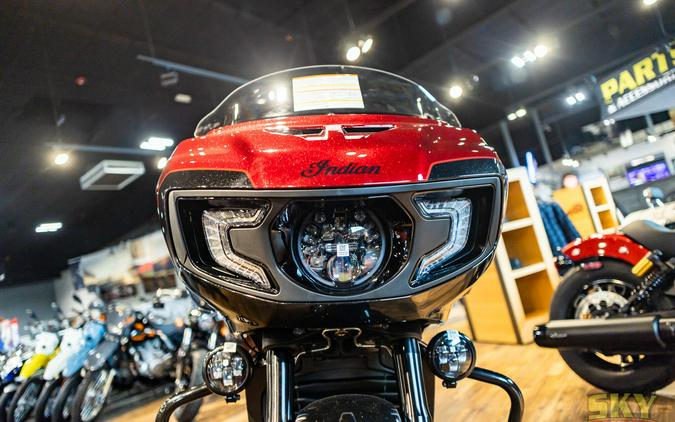 2026 Indian Motorcycle 125 CHALLENGER 125 RED W BLK CRSTL 49ST 125th Anniversary Edition